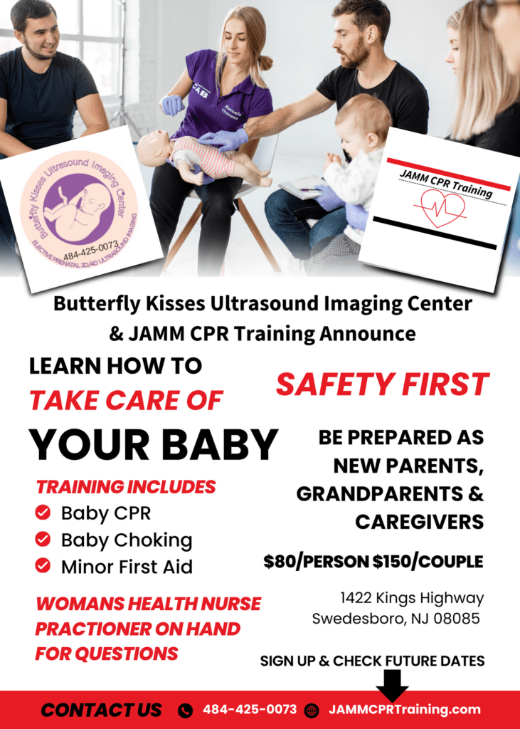 Baby CPR Training class information, time, date, location